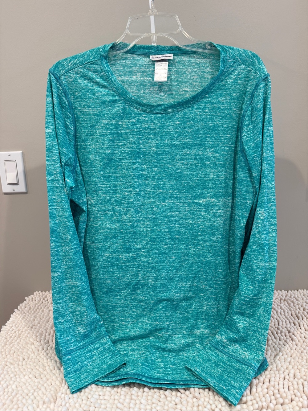Tommy Bahama IslandZone Pineapple Performance Top $78 Retail